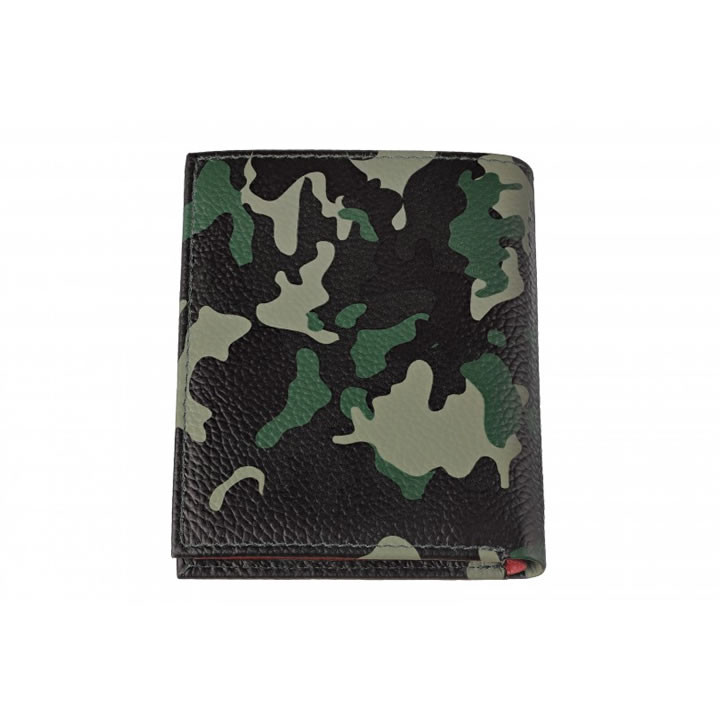 BILLETERO ZIPPO TRI-FOLD CAMO VERDE 1 UD. MEDIDAS: 8,8CM X 10,4CM X 1,5CM. 1UD