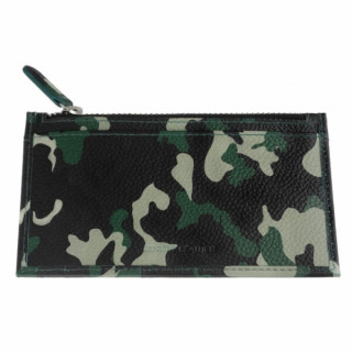 TARJETERO ZIPPO CREMALLERA CAMO GREEN. MEDIDAS: 13X7,6X1,2CM. 1 UD