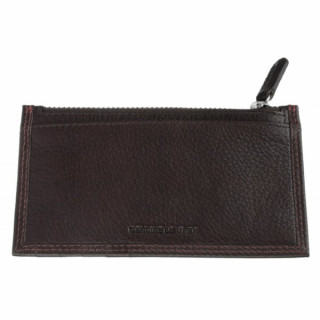 TARJETERO ZIPPO CREMALLERA MARRON. MEDIDAS: 13X7,6X1,2CM. 1 UD