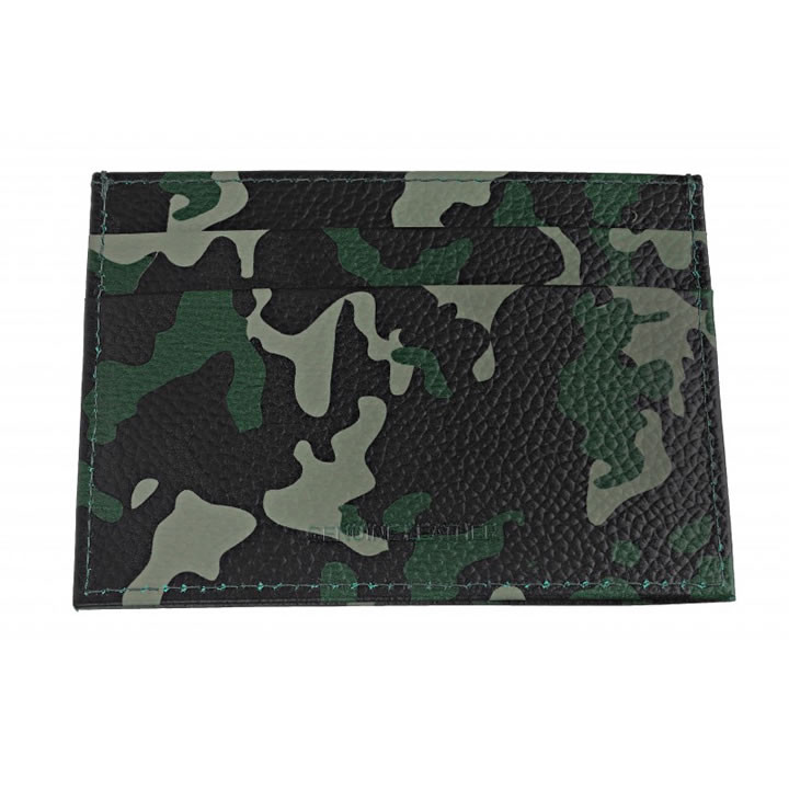 TARJETERO ZIPPO CAMO GREEN. MEDIDAS:10,2X7,8X0,8CM. 1 UD