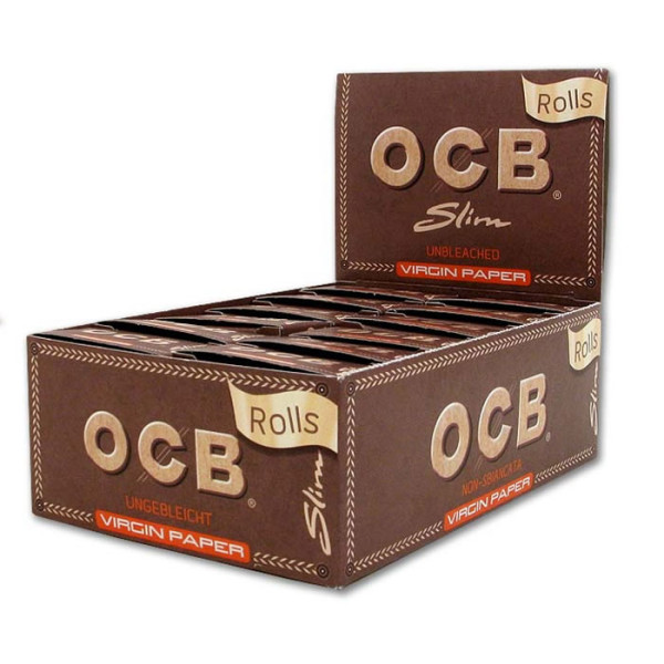 Papel OCB Virgin rolls 24 Uds.