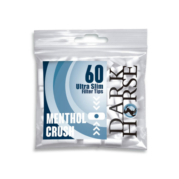 FILTROS DARK HORSE ESFERA MENTHOL 6MM 60 1X16