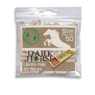 FILTROS DARK HORSE SLIM BIO 50 + PAPEL Nº8 BIO DARK HORSE 1X40