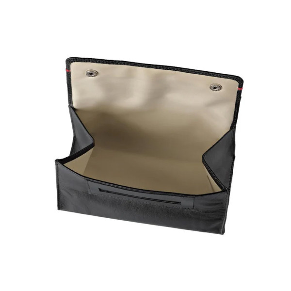 TABAQUERA ZIPPO BLACK NAPPA TOBACCO POUCH ONE