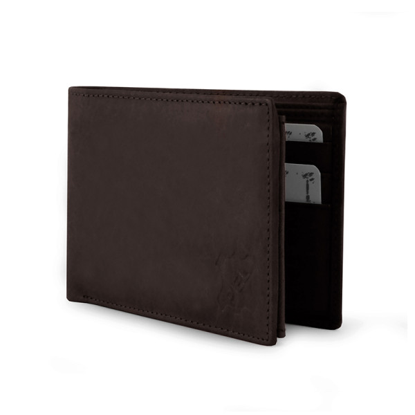 BILLETERO AMERICANO PIEL ANTIK MARRON