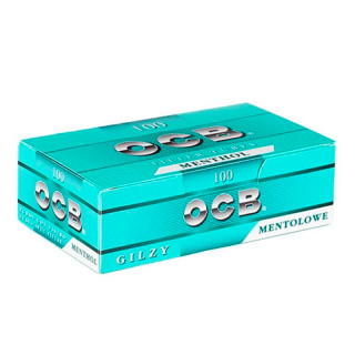 Tubos OCB 100 Mentol
