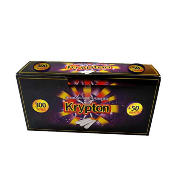 TUBOS KRYPTON 350 UNIDADES PACKS 5 ESTUCHES (1 CAJÓN 6 PACKS) 1X30