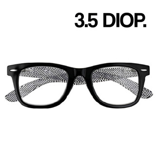 GAFAS ZIPPO LECTURA 31Z-B16-BLK 3.5 DIOP NEGRA 1UD