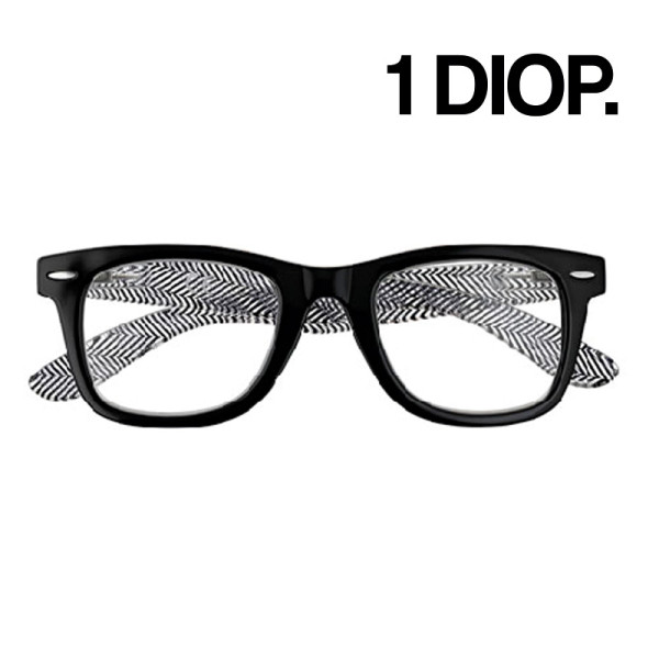 GAFAS ZIPPO LECTURA 31Z-B16-BLK 1 DIOP NEGRA 1UD