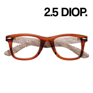 GAFAS ZIPPO LECTURA 31Z-B16-BRO250 2.5 DIOP BROWN 1UD