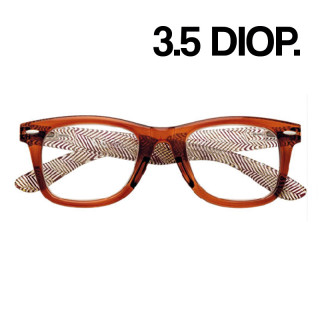 GAFAS ZIPPO LECTURA 31Z-B16-BRO350 3.5 DIOP BROWN 1UD
