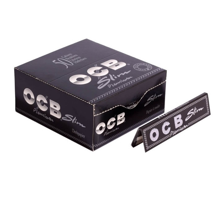 Papel OCB Premium slim 110mm. 50 Uds.