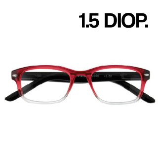 GAFAS ZIPPO LECTURA 31Z-B16-150 1.5 DIOP. ROJO 1UD