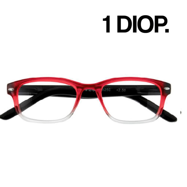 GAFAS ZIPPO LECTURA 31Z-B16-1000 1 DIOP. ROJO 1UD