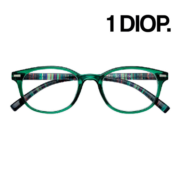 GAFAS ZIPPO LECTURA 31Z-B19-GRE100 1 DIOP VERDE 1UD