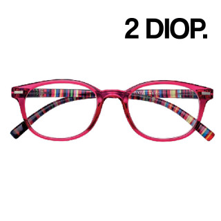 GAFAS ZIPPO LECTURA 31Z-B19-RED200 2 DIOP ROJA 1UD