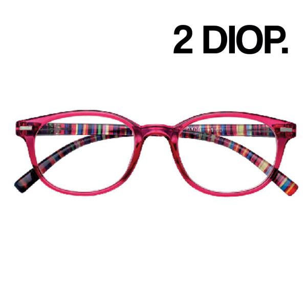 GAFAS ZIPPO LECTURA 31Z-B19-RED200 2 DIOP ROJA 1UD