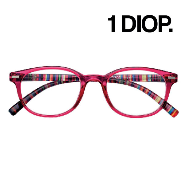 GAFAS ZIPPO LECTURA 31Z-B19-RED100 1 DIOP ROJA 1UD