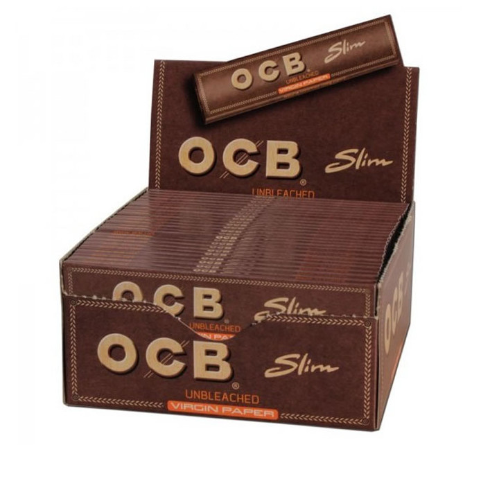 Papel OCB Virgin slim 110mm. 50 Uds.