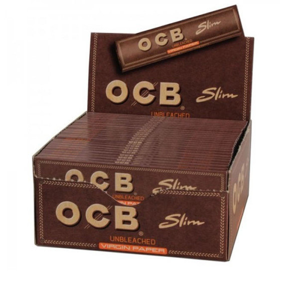 Papel OCB Virgin slim 110mm. 50 Uds.
