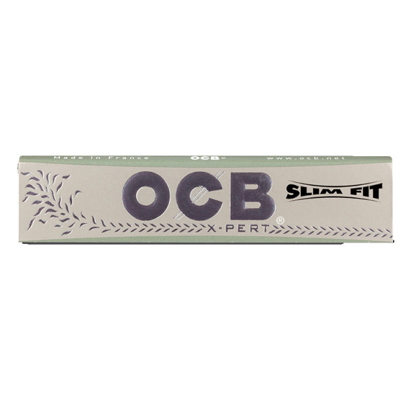 Papel OCB X-Pert plata slim 110mm. 50 Uds.