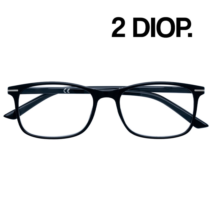 GAFAS ZIPPO LECTURA 31Z-B24-BLK 2 DIOP. NEGRO 1UD