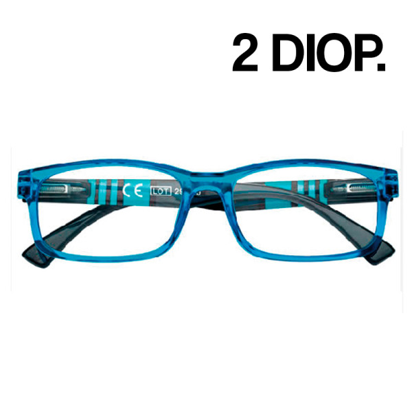 GAFAS ZIPPO LECTURA 31Z-B25 2 DIOP AZUL  1UD