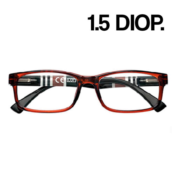 GAFAS ZIPPO LECTURA 31Z-B25 1.5 DIOP MARRON 1UD