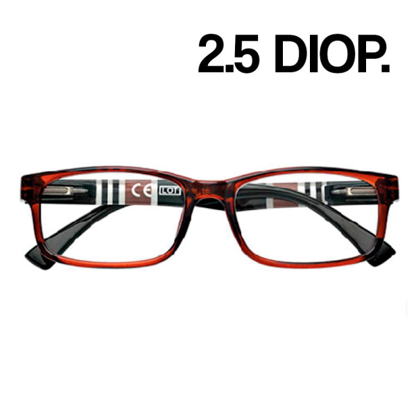 GAFAS ZIPPO LECTURA 31Z-B25 2.5 DIOP MARRON 1UD
