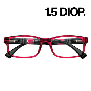 GAFAS ZIPPO LECTURA 31Z-B25 1.5 DIOP ROJA 1UD