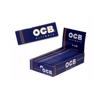 Papel OCB ultimate 1 1/4 78m. 25uds. 2