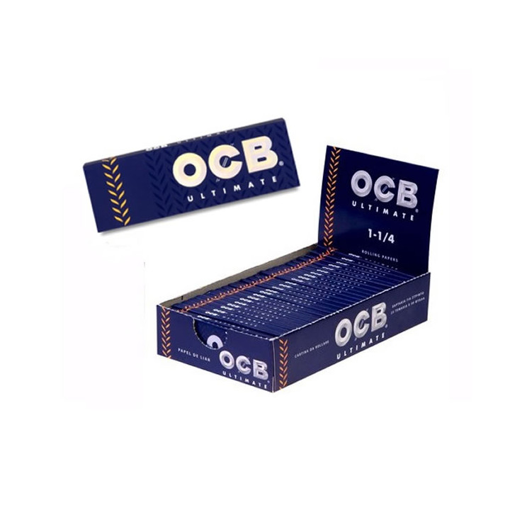Papel OCB ultimate 1 1/4 78m. 25uds.