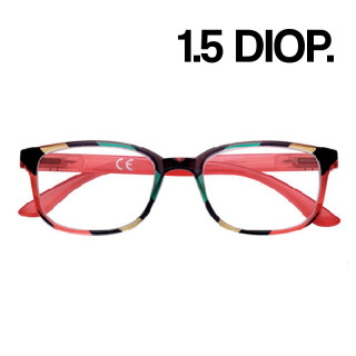 GAFAS ZIPPO LECTURA 31Z-B26 1.5 DIOP ROJA 1UD